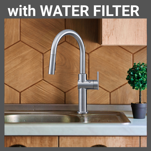 with Built-in Water Filter  ～ キッチンの水を、もっと美しく、もっと上質に ～