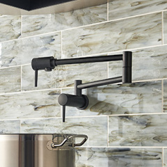 Contemporary wall Mount Potfiller 壁出し屈曲式単水栓