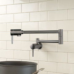 Contemporary wall Mount Potfiller 壁出し屈曲式単水栓