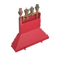 埋込部 4ホールリム付式サーモスタットバス・シャワー混合水栓用