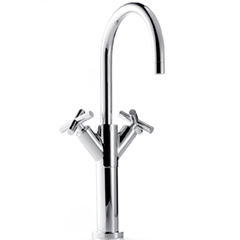 TARA. 2バルブ洗面混合栓(引棒無し)