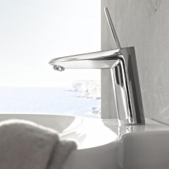 EURODISC JOY シングルレバー洗面混合栓(引棒有り)