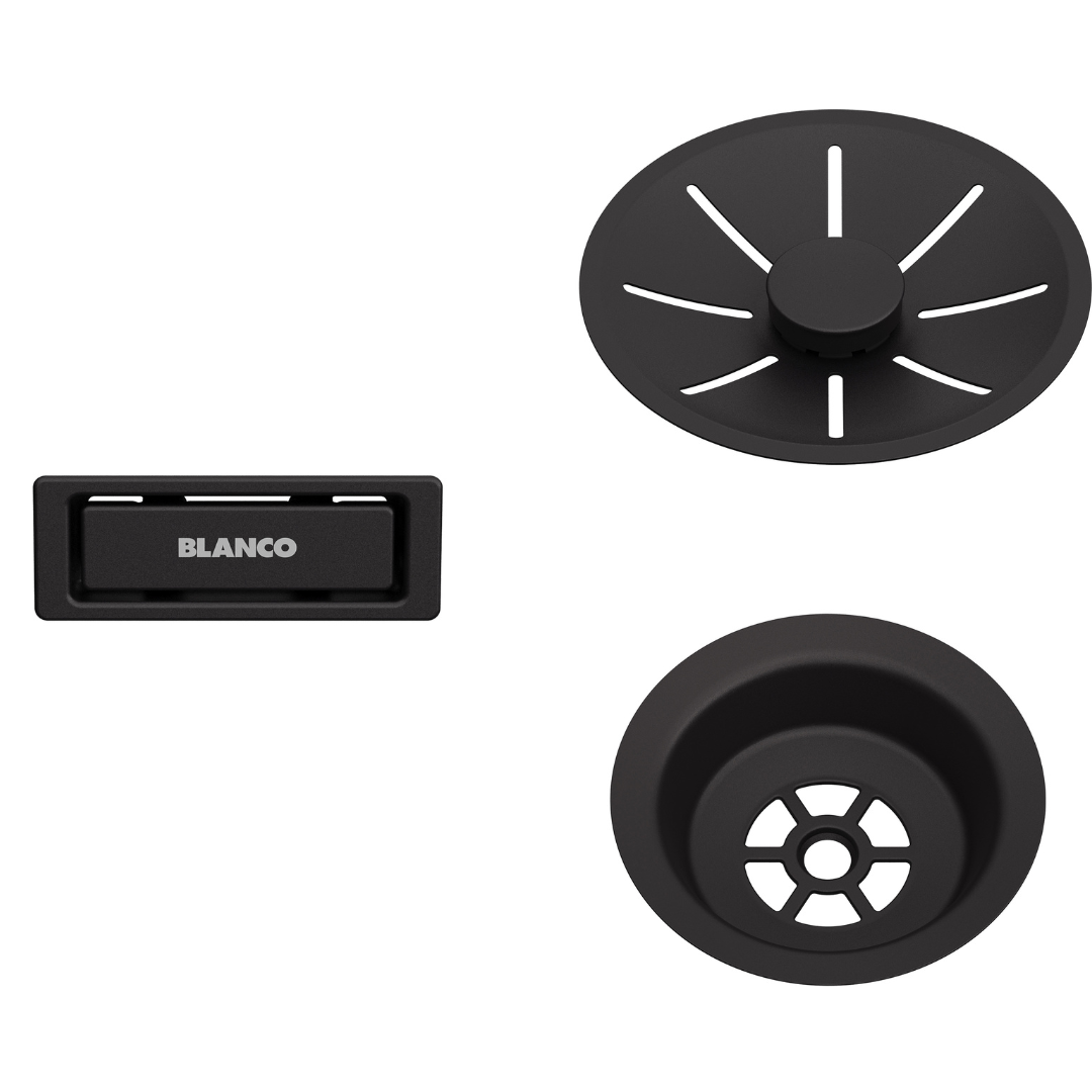 Drain parts set black