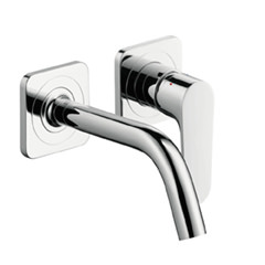 AXOR CITTERIO M シングルレバー壁付式洗面混合水栓167(化粧部)+埋込部