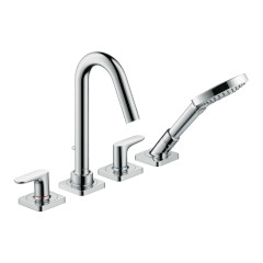 AXOR CITTERIO M 4ホールリム付式バス混合水栓(化粧部)