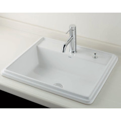 Luju 洗面器560mm (1ホール・ワイヤー操作)