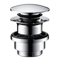 排水栓セット プッシュオープン式ポップアップ(ヨーロッパ製洗面器用)