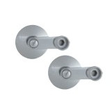 共通部品/止水栓付偏心脚(2個入り/フランジΦ70mm)