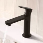 Rebris S シングルレバー洗面混合水栓 110 クールスタート(ポップアップ引棒無)