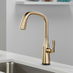 Stryke タッチ水栓 シングルレバーキッチンシャワー混合水栓(ホース引出しタイプ)