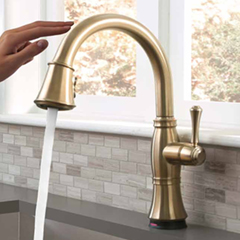 Cassidy Touch タッチ水栓 シングルレバーキッチン混合水栓(ホース引出しタイプ)