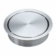 ステンレス鋼製 丸形屑入投入口(蓋付)