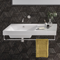 Zero 洗面器1000mm (左シンク)