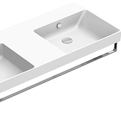 Zero タオルバー(W=1250mm洗面器用)