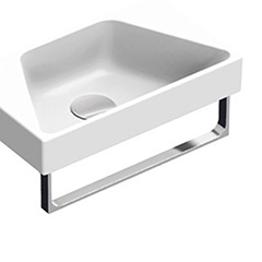 Zero タオルバー(W=400mm手洗器用)