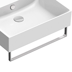 Zero タオルバー(W=500mm洗面器用)