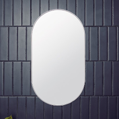 クロムフレームミラー400×720mm