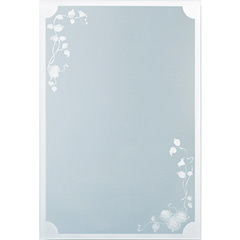 Etching　ミラー(鏡)W400×H600×D16mm