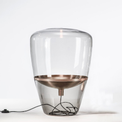 Balloons M スタンディングライト (スモークグレイ/ローズゴールド)