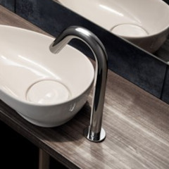 台付自動水栓Mサイズ+サーモ機能部セット