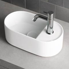 SHUI CONFORT PETITES OVAL 33.6 置き型手洗器336mm