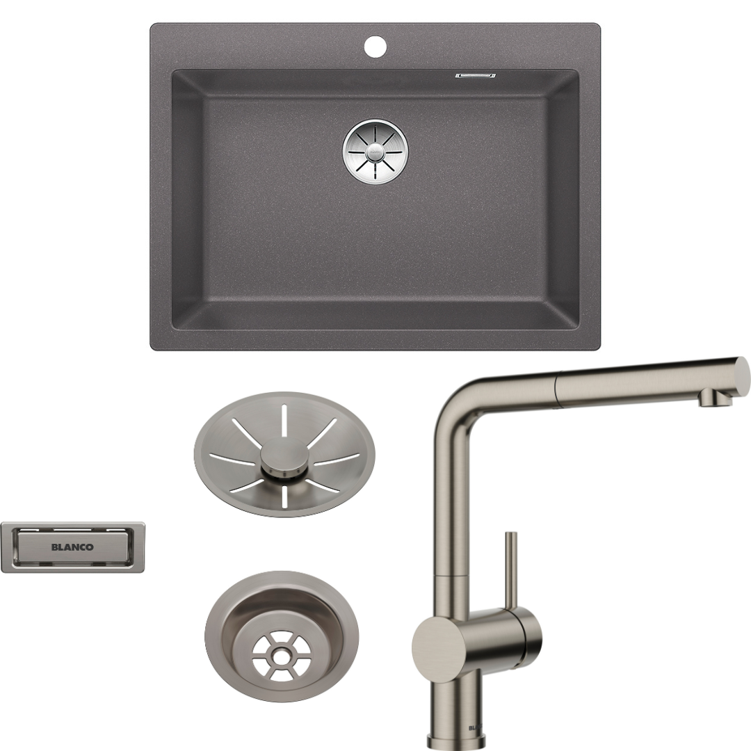 【数量限定】PLEON 8 rock grey+LINUS-S satin platinumセット（管理用No.W017）