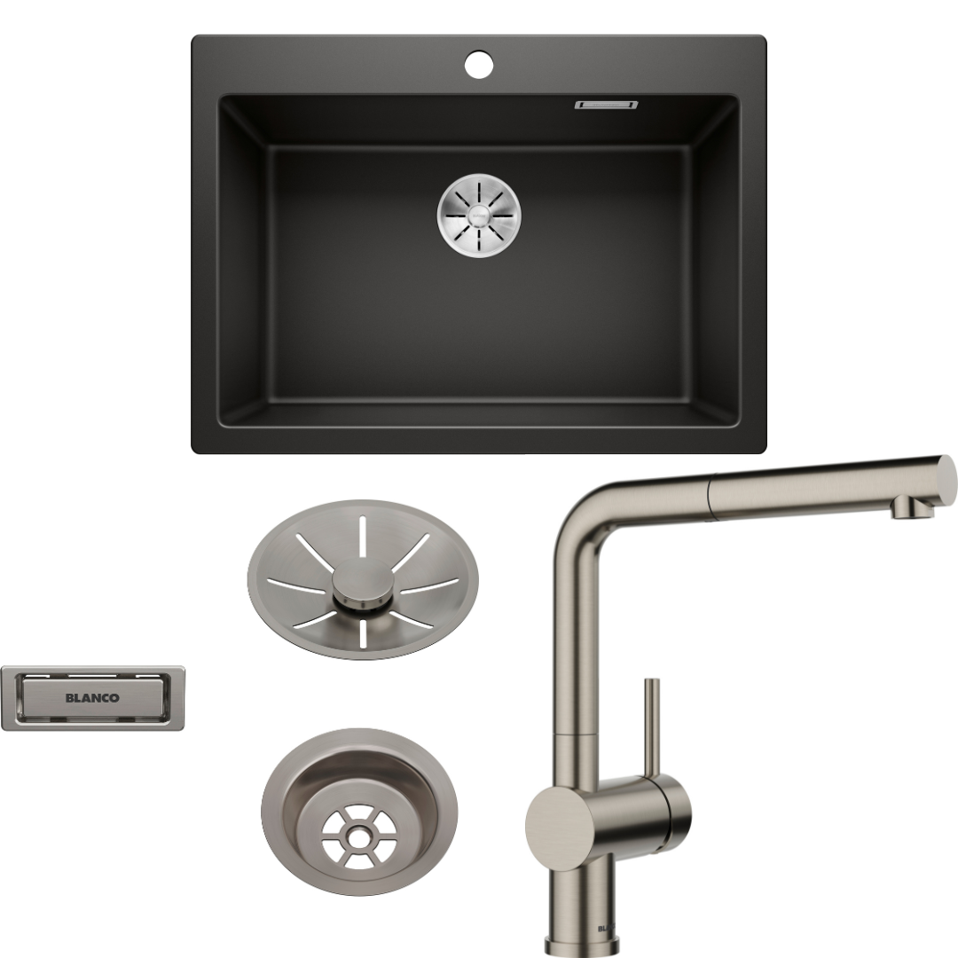 【数量限定】PLEON 8 black+LINUS-S satin platinumセット（管理用No.W015）