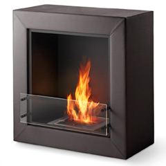 CUBE BK LEATHER GRAY