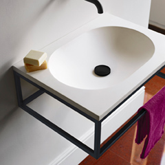 【数量限定品】FRAME 壁付け洗面器550mm