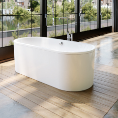 Classic Duo Oval free-standing 鋼板ホーローバスタブ(フリースタンディング) 1700サイズ