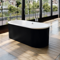 Classic Duo Oval free-standing 鋼板ホーローバスタブ(フリースタンディング) 1700サイズ