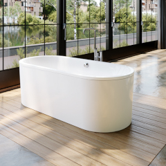 Classic Duo Oval free-standing 鋼板ホーローバスタブ(フリースタンディング) 1800サイズ