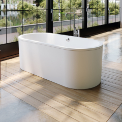 Classic Duo Oval free-standing 鋼板ホーローバスタブ(フリースタンディング) 1700サイズ