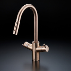 タリスS2ヴァリアルク 浄水器付き シングルレバーキッチンシャワー混合水栓