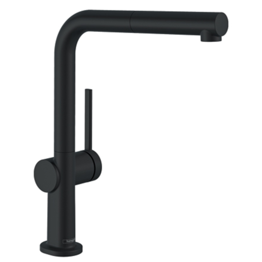 TarisM54 キッチン用湯水混合栓 マットブラック