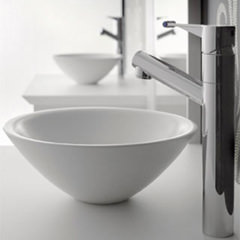 信楽焼 手洗器310mm