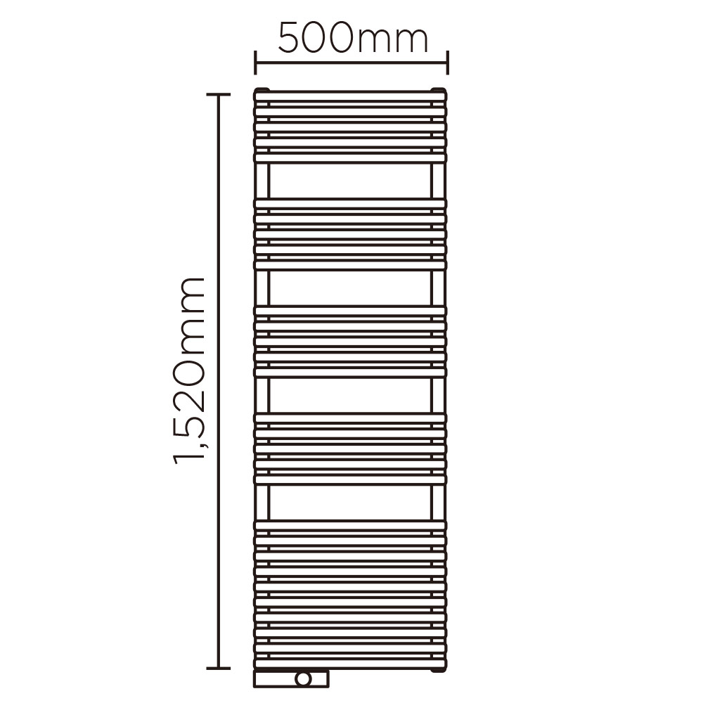 TSN(高さ:1520mm 幅:500mm スイッチボックス左 P112 )グレーマット8