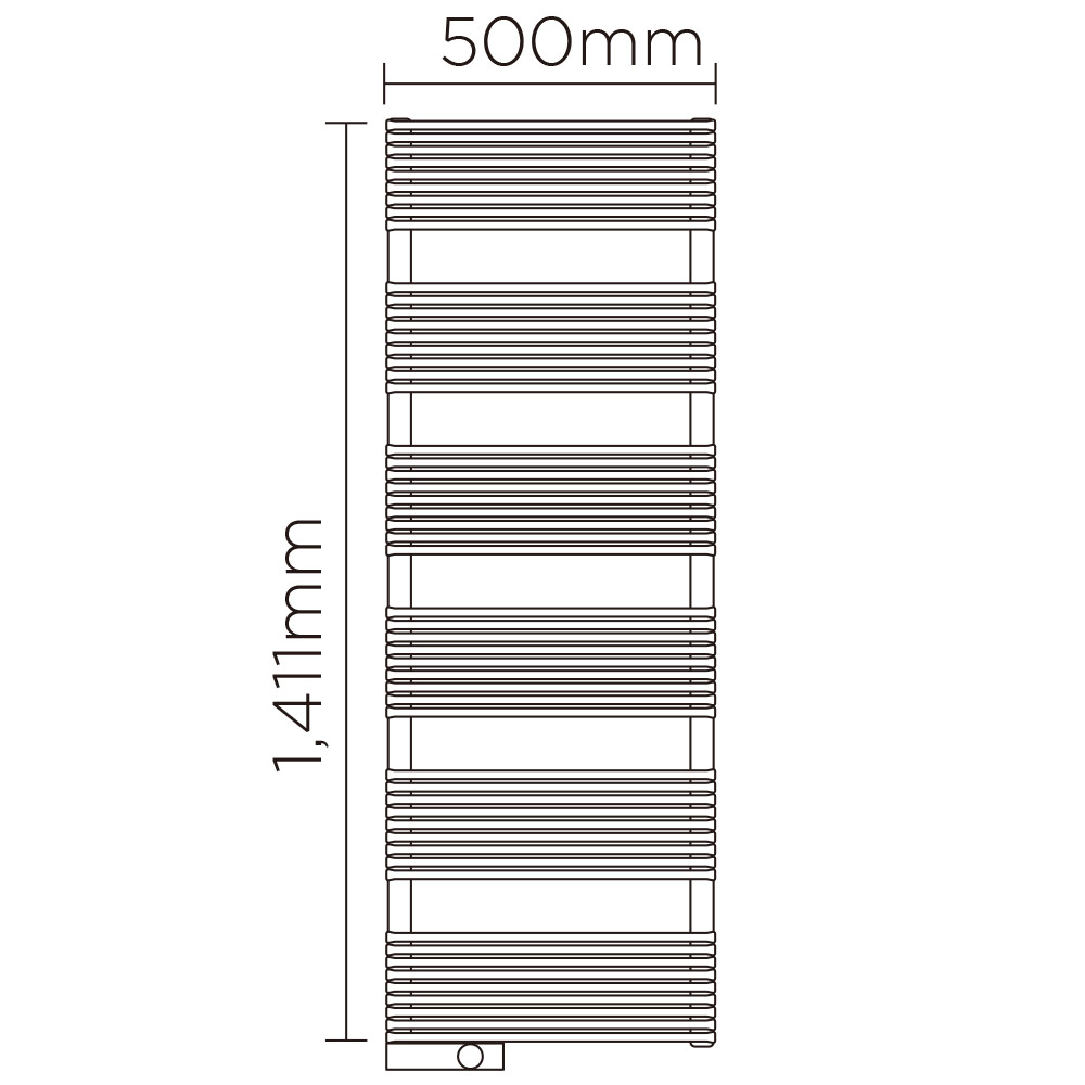 TST(高さ:1411mm 幅:500mm スイッチボックス左 P111 )グレーマット5