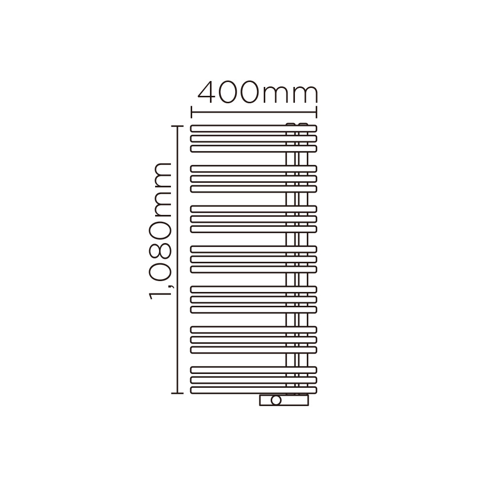 YAE(高さ:1080mm 幅:400mm 左開き P107 )ダークグリーン