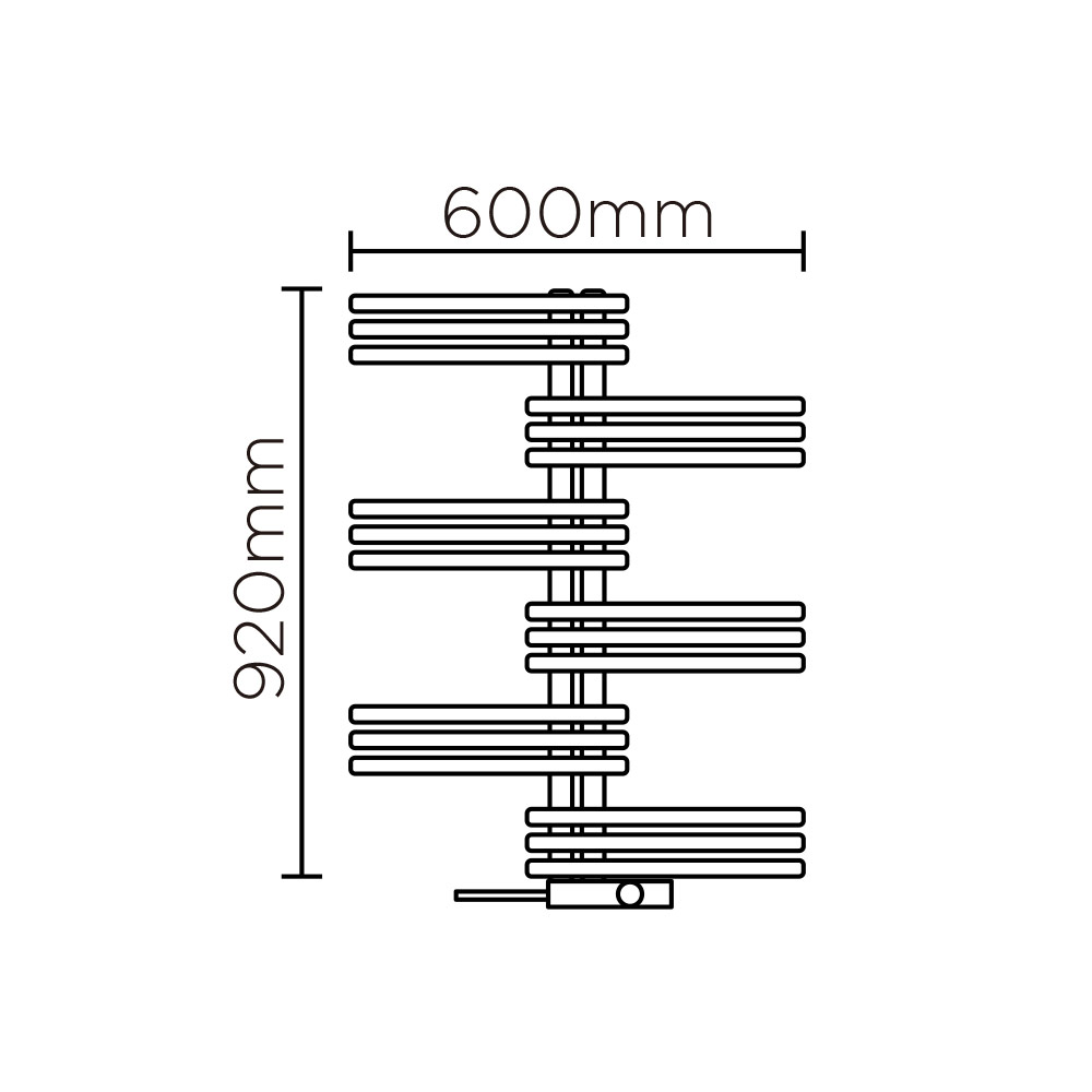 YSE(高さ:920mm 幅:600mm コード出口　左 P112 )グレーマット8