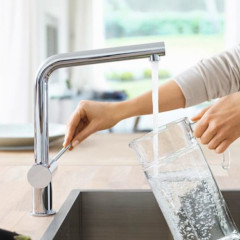 MINTA シングルレバーキッチン混合栓 コールドスタート　寒冷地仕様