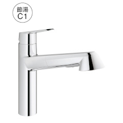 EURODISC COSMOPOLITAN シングルレバーキッチン混合栓 コールドスタート寒冷地仕様