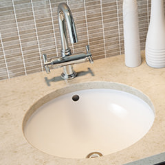 サークル型アンダーカウンター洗面器500mm