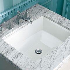 ARCHER アンダーカウンター洗面器505mm (ホワイト)