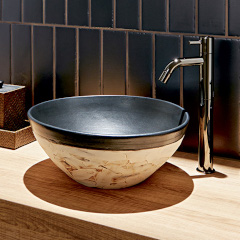 KAMANOTSUBO from俊彦窯 置き型手洗鉢320mm