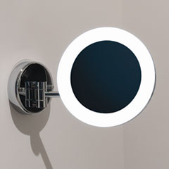 Cosmetic Mirror LED拡大鏡203mm サークルタイプ