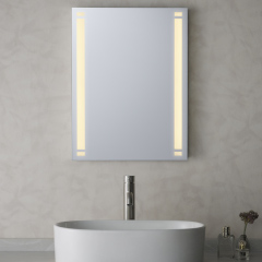 【数量限定品　2025年12月末出荷分まで】LED一体型ミラーライト 450×600mm(3000K/曇り止めありタイプ)