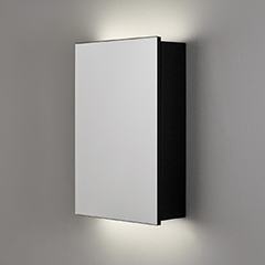 LEDミラーキャビネット 500×H750mm 1面鏡・間接光タイプ(3000K)