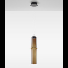 BAMBOO FORESTペンダントL up(スモークブラウン )