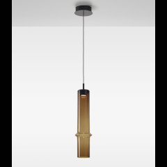 BAMBOO FORESTペンダントL down(スモークブラウン )